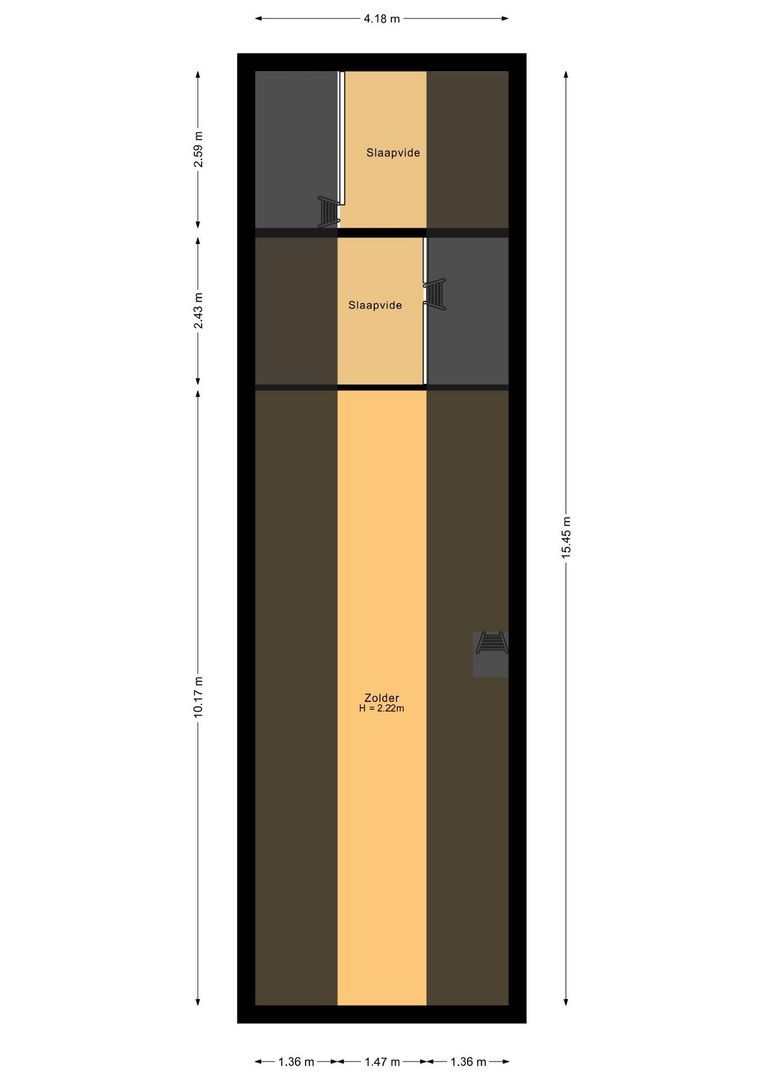 Voorstraat 14 16, Piershil plattegrond-50
