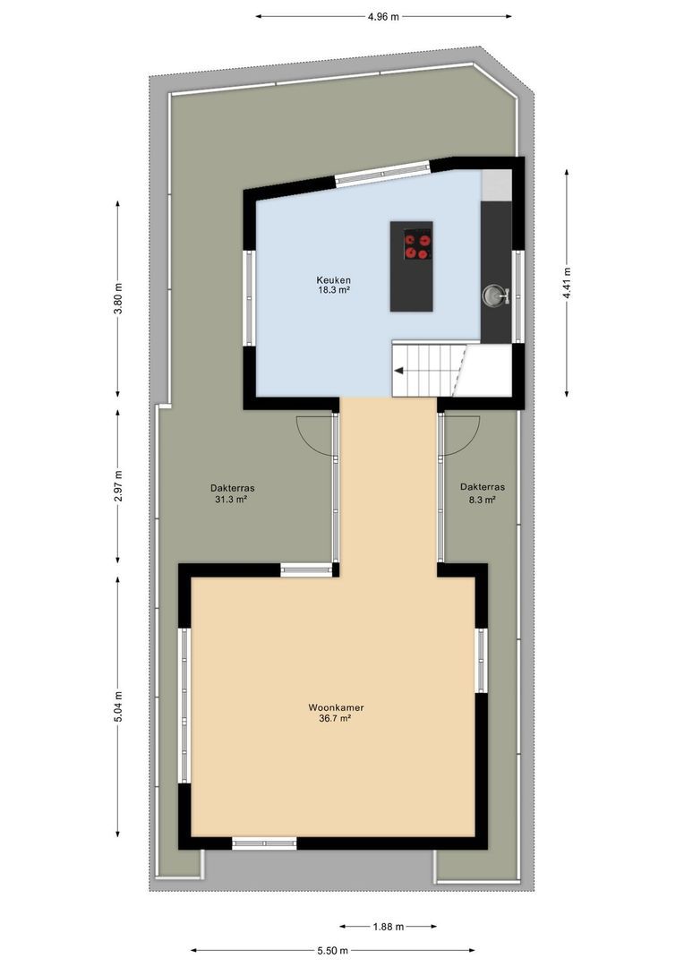 Burgstraat 60, Gorinchem plattegrond-55