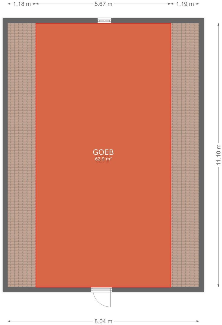Delftweg 254, Rotterdam plattegrond-81