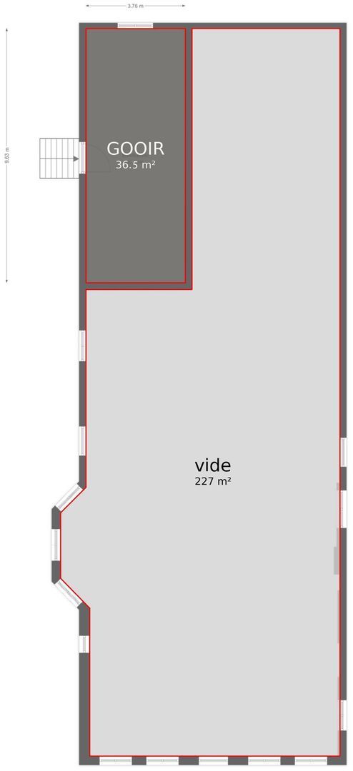 Delftweg 254, Rotterdam plattegrond-81