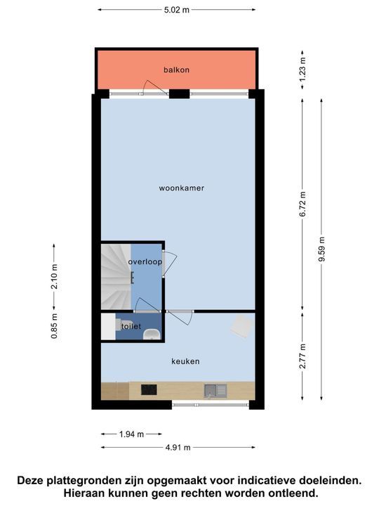 Chopinstraat 89, Lisse plattegrond-12