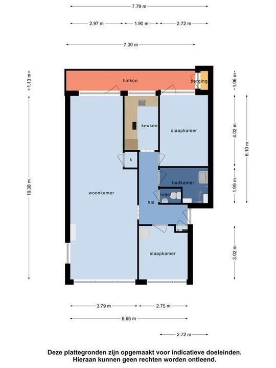 Kanaalstraat 110 B, Lisse plattegrond-19