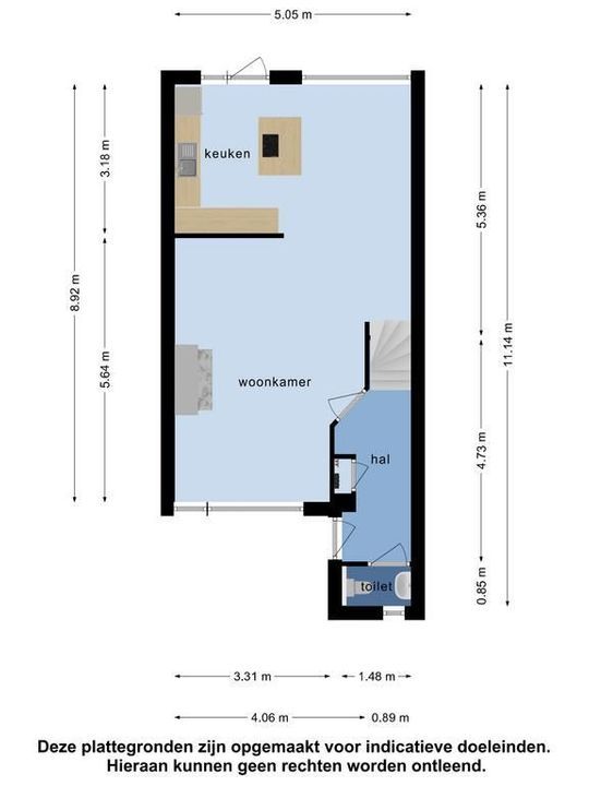 Het Lange Stuk 12, Nieuwkoop plattegrond-27