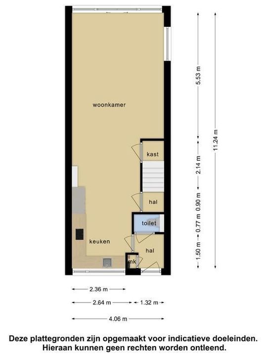 Tooropstraat 15, Voorhout plattegrond-28