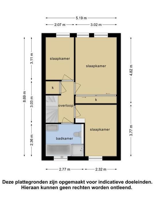 Rosa Spierstraat 13, Lisse plattegrond-16