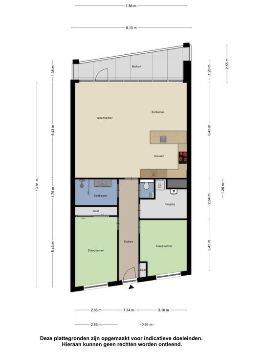 Azielaan 535, Alphen Aan Den Rijn plattegrond-32