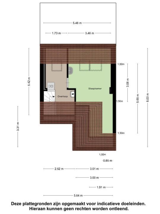 Kanaalstraat 208, Lisse plattegrond-42