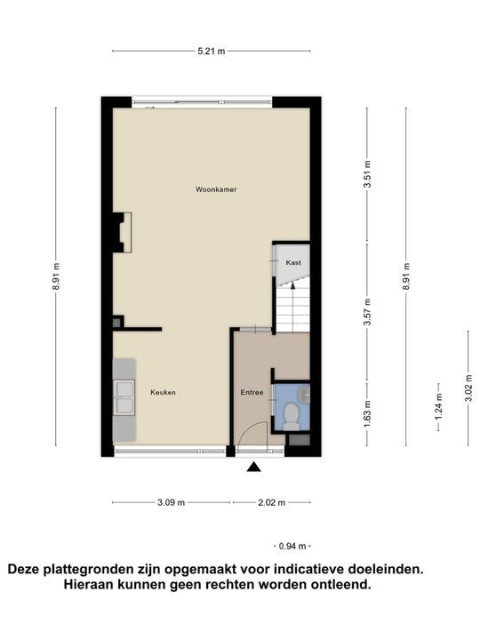 Cosmeaduin 16, Leiden plattegrond-25