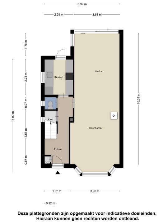 Van Meerbeekstraat 1, Hillegom plattegrond-32