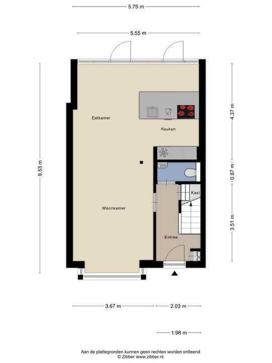 Fresiastraat 8, Lisse plattegrond-35