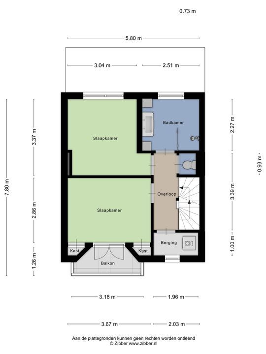 Fresiastraat 8, Lisse plattegrond-35