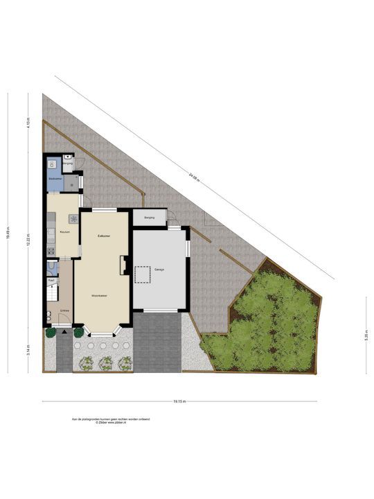 Weteringkade 14, Noordwijk plattegrond-31