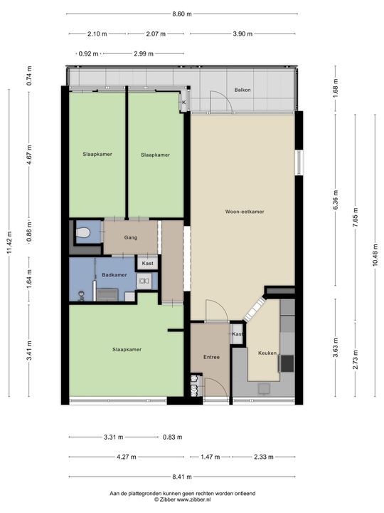 Merelstraat 100, Leiderdorp plattegrond-23