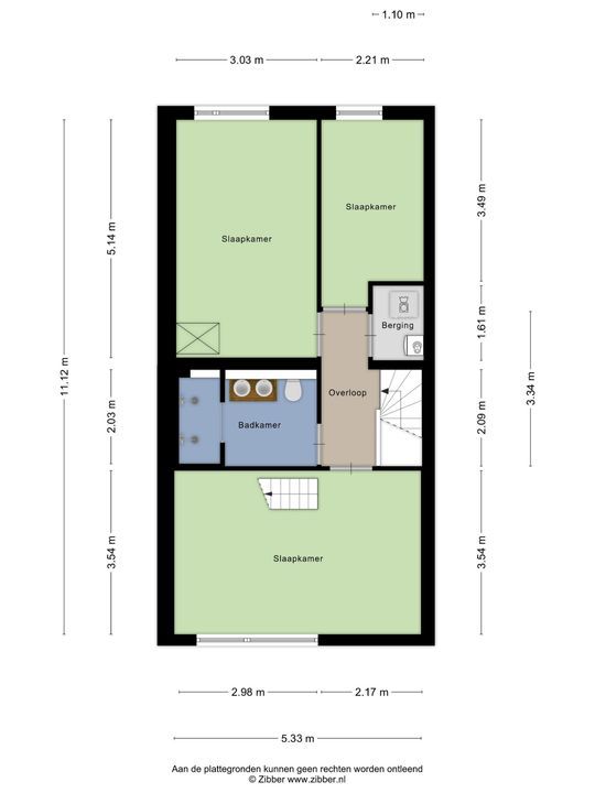 Strausslaan 41, Nieuw-Vennep plattegrond-33
