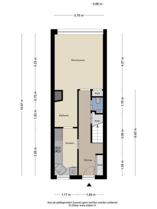 Eksterstraat 8, Alphen Aan Den Rijn plattegrond-29