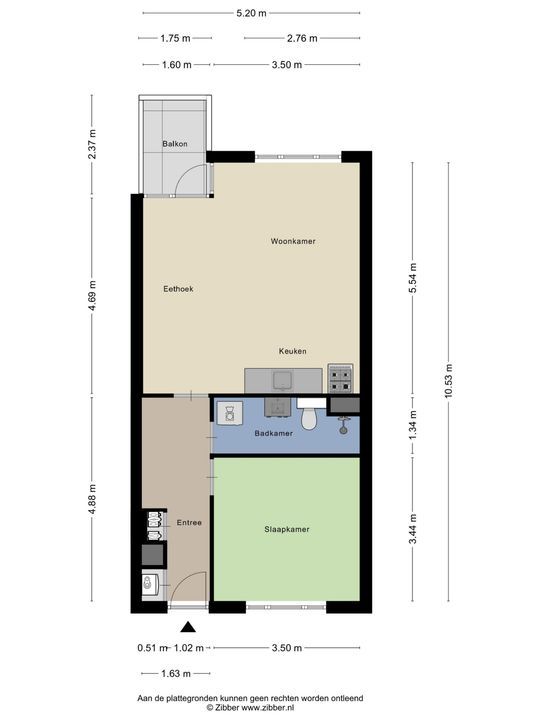Eikenhorst 279, Alphen Aan Den Rijn plattegrond-19