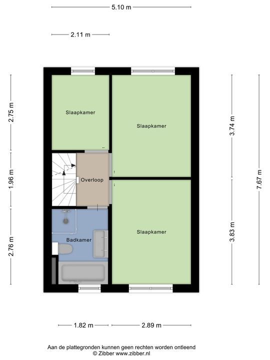 Witte Klaver 54, Woubrugge plattegrond-37
