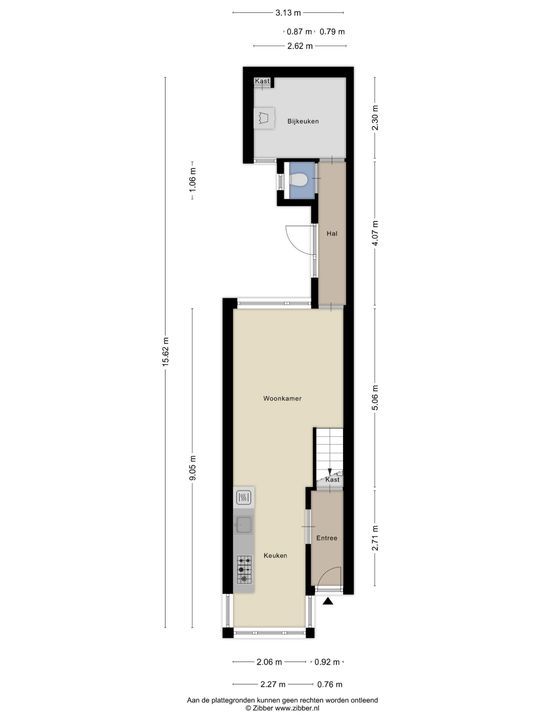 Toussaintstraat 7 A, Alphen Aan Den Rijn plattegrond-19