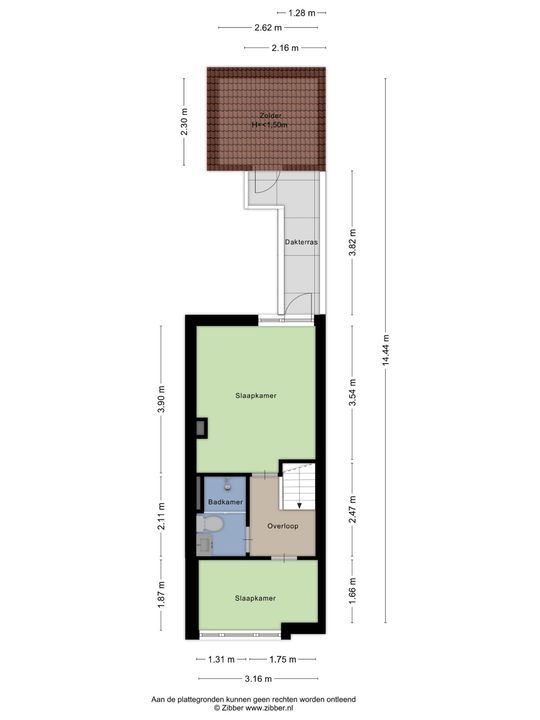 Toussaintstraat 7 A, Alphen Aan Den Rijn plattegrond-19