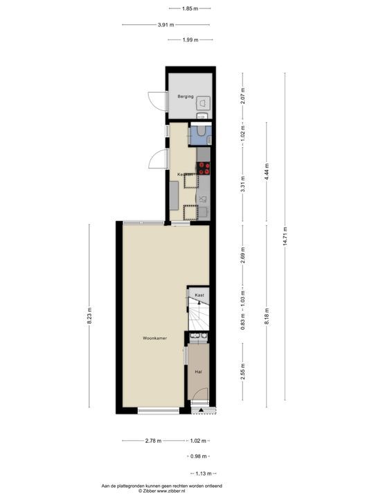 Rozenstraat 21, Alphen Aan Den Rijn plattegrond-42