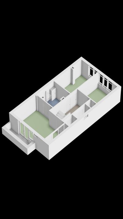 Zwaluwstraat 14, Lisse plattegrond-72