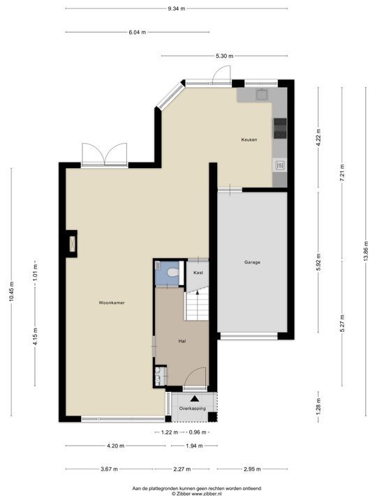 Baarslaan 63, Voorhout plattegrond-49