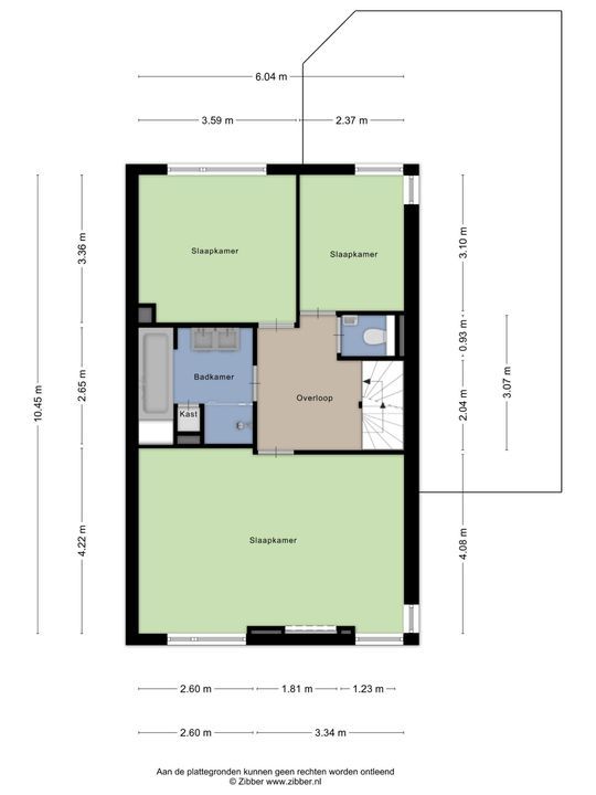 Baarslaan 63, Voorhout plattegrond-49