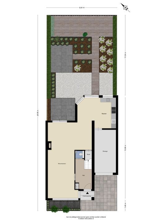Baarslaan 63, Voorhout plattegrond-49