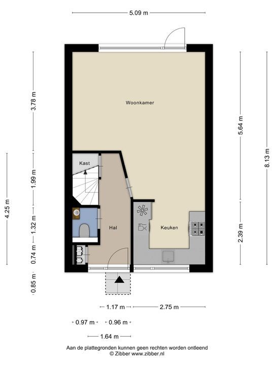 Punterhof 14, Lisse plattegrond-31