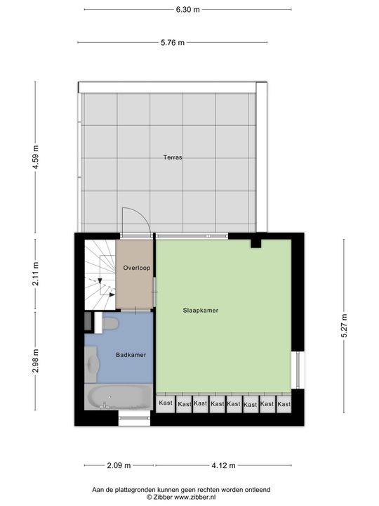 Polderpeil 304, Alphen Aan Den Rijn plattegrond-41
