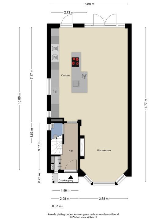 Kanaalstraat 197, Lisse plattegrond-41
