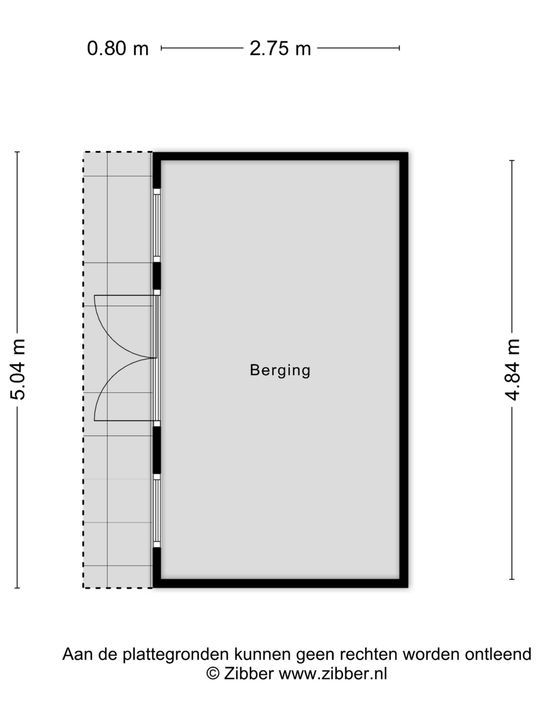 Zwanebloem 1, Woubrugge plattegrond-43