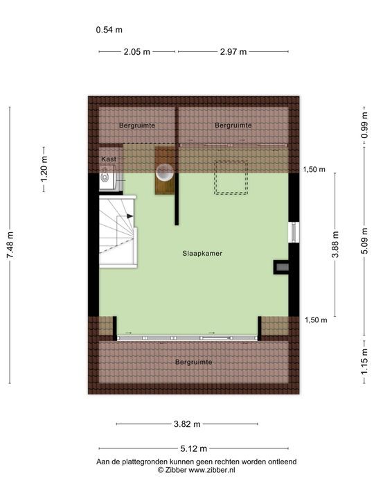 Zwanebloem 1, Woubrugge plattegrond-43