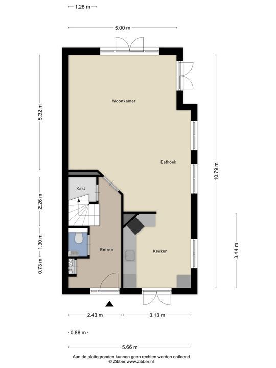 Fossa 1, Noordwijkerhout plattegrond-41