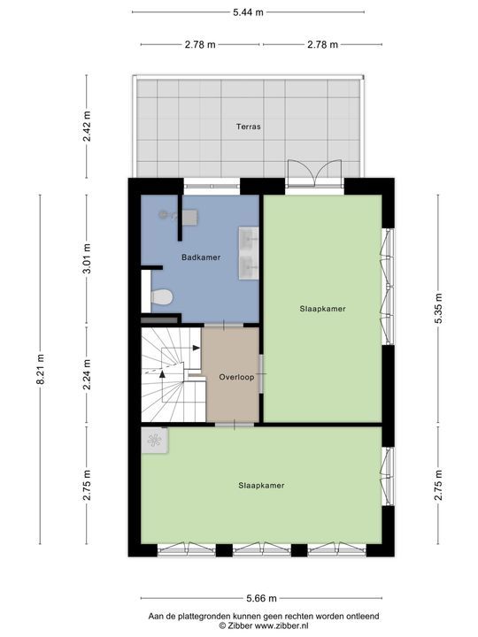 Fossa 1, Noordwijkerhout plattegrond-41