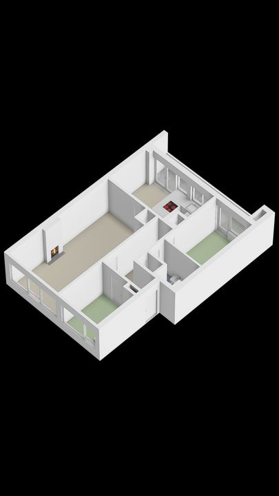 Kanaalstraat 106 B, Lisse plattegrond-29