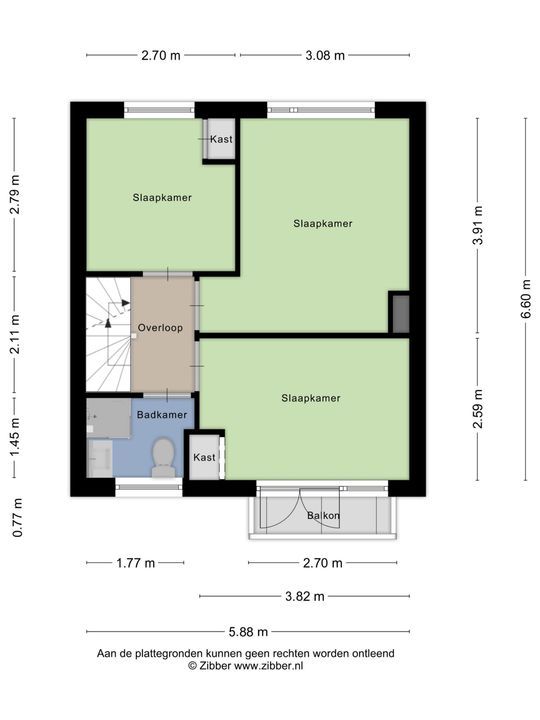 Ten Harmsenstraat 33, Alphen Aan Den Rijn plattegrond-39