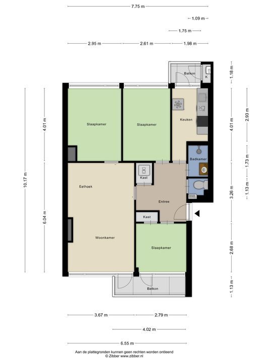 Friezenhorst 25 b, Sassenheim plattegrond-26