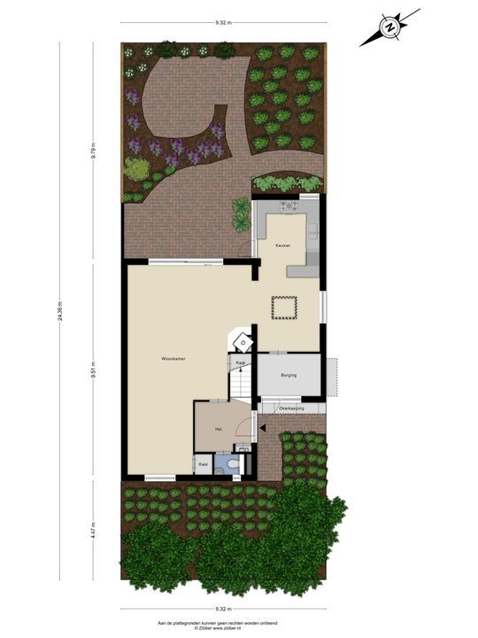 Cayennehof 32, Voorhout plattegrond-36