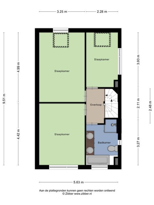 Cayennehof 32, Voorhout plattegrond-36