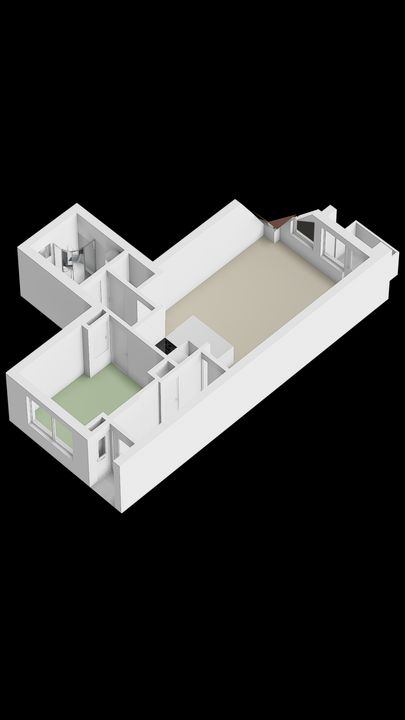 Kanaalstraat 98 B, Lisse plattegrond-23