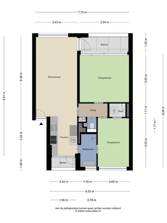 Corantijnstraat 4, Leiden plattegrond-22