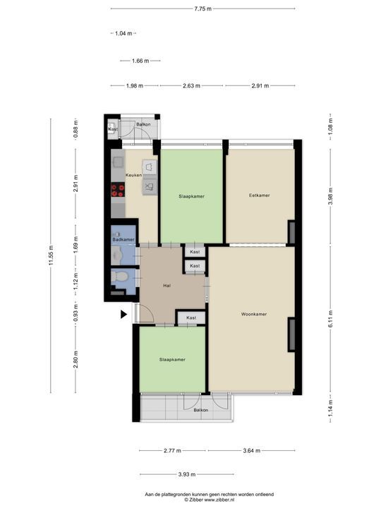 Friezenhorst 27 c, Sassenheim plattegrond-28