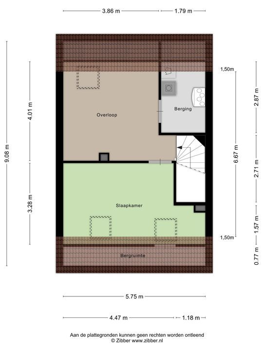 Hollandse Tuin 5, Oegstgeest plattegrond-45