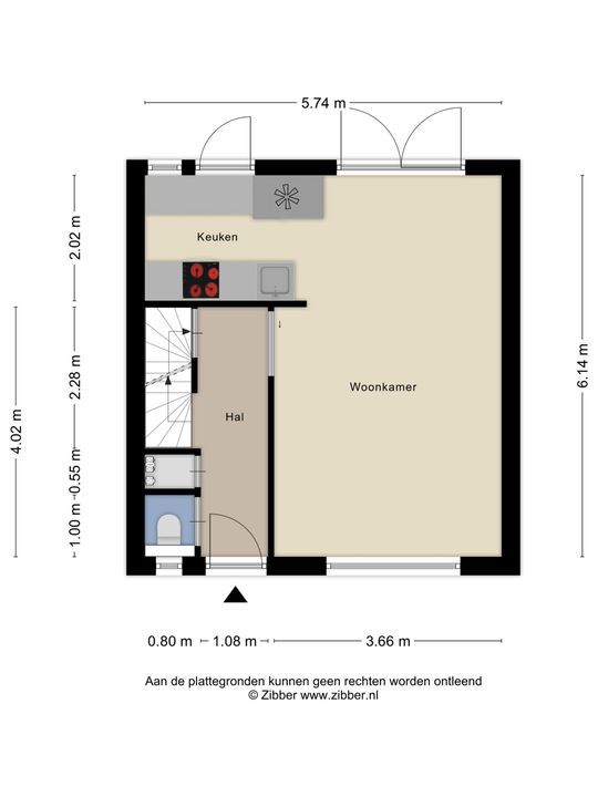 Van Lennepstraat 59, Alphen Aan Den Rijn plattegrond-21