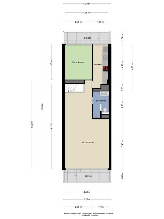 Lupinesingel 350, Alphen Aan Den Rijn plattegrond-28