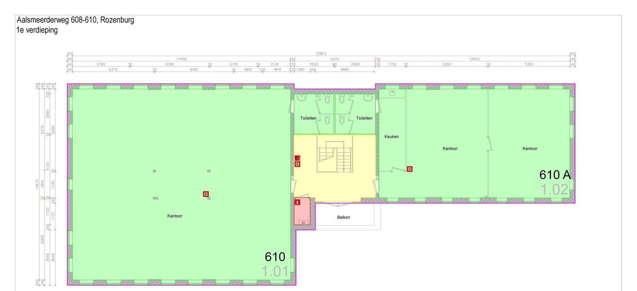Aalsmeerderweg 610, Rozenburg plattegrond-12