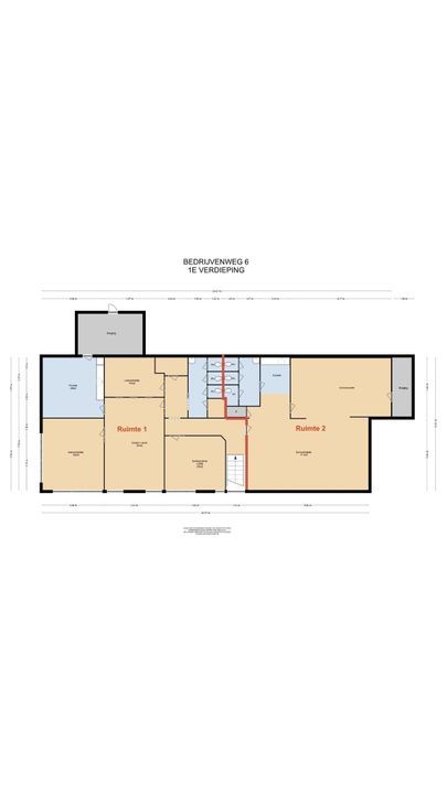Bedrijvenweg 6 a, De Kwakel plattegrond-11