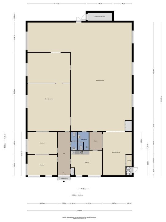 Spaarneweg 16 E, Cruquius plattegrond-20