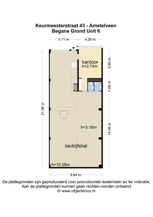 Keurmeesterstraat 47, Amstelveen plattegrond-12